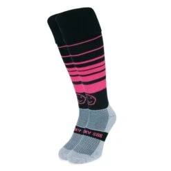Raspberry Ripple Socks