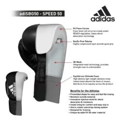 ADIDAS Speed 50 Boxing Gloves -Sporting Goods Store 1614690673 75762200