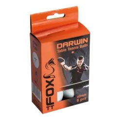 Darwin 1 Star Table Tennis Balls (6 Pack)