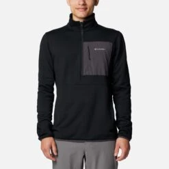 Mens Columbia Hike II Technical Half Zip Fleece