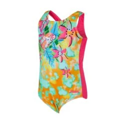 Zoggs Wildwood Scoopback Junior Swimsuit -Sporting Goods Store 1 1e8a3b16 56cd 465b 8472 7797bbefa1a4