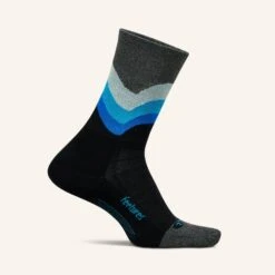 Feetures Elite Light Cushion Mini Crew Running Socks