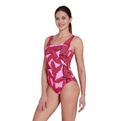 Zoggs Ecofeel Silver Lined Scoopback Swimsuit