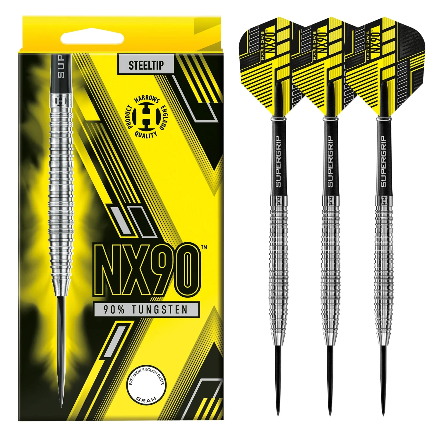 NX90 Tapered 90% Tungsten - Steel Tip Darts 3 NX90 Tapered 90% Tungsten - Steel Tip Darts