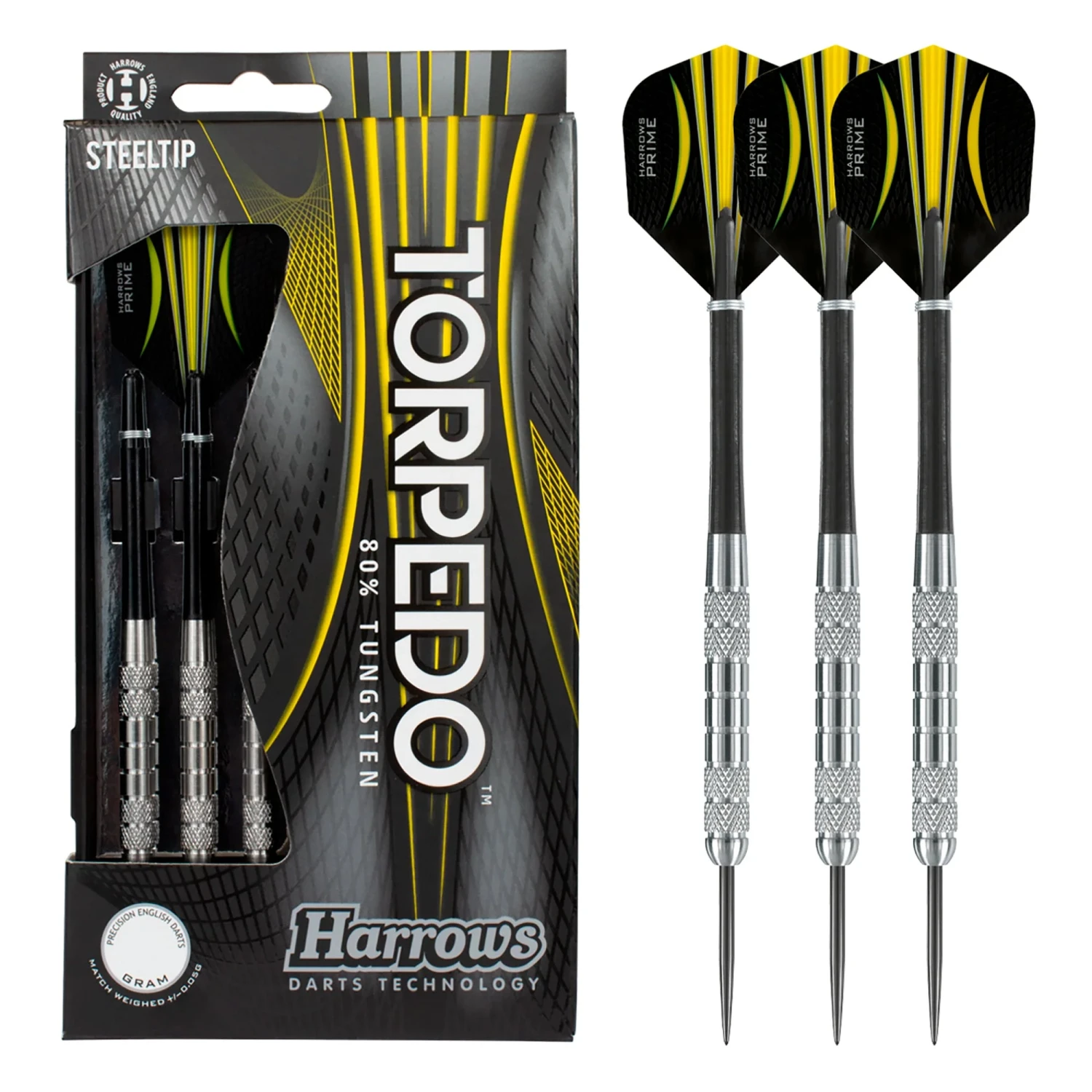 Torpedo 80% Tungsten Darts (Twin Knurl) 3 Torpedo 80% Tungsten Darts (Twin Knurl)