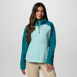 Columbia Women's Heather Canyon Hooded Softshell Jacket