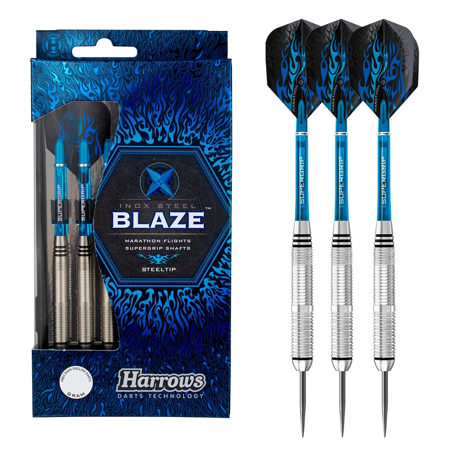 Blaze Inox Steel Tip Darts 3 Blaze Inox Steel Tip Darts