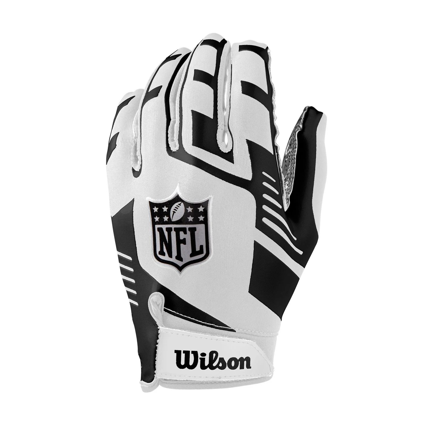 Wilson NFL Stretch Fit Receivers Gloves 4 Wilson NFL Stretch Fit Receivers Gloves - Image 2