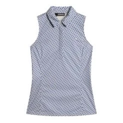 J.Lindeberg Dena Print Sleeveless Golf Top Womens -Sporting Goods Store 1 9aa47466 6f14 40a5 924e 74f52cc0911a