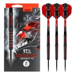 Wolfram Infinity 97% Tungsten Darts - Steel Tip Darts