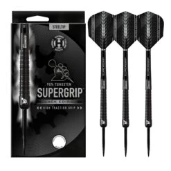 Supergrip Black Edition 90% Tungsten - Steel Tip Darts