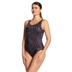 Zoggs Terrain Scoopback Swimsuit Womens