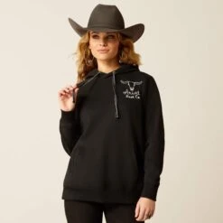 Ariat Steer Stitch Hoodie Womens -Sporting Goods Store 2 164759d2 e654 448c bdb3 cb56ddf8b398