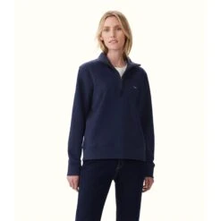 Trickett 1/4 Zip Neck Sweatshirt Womens