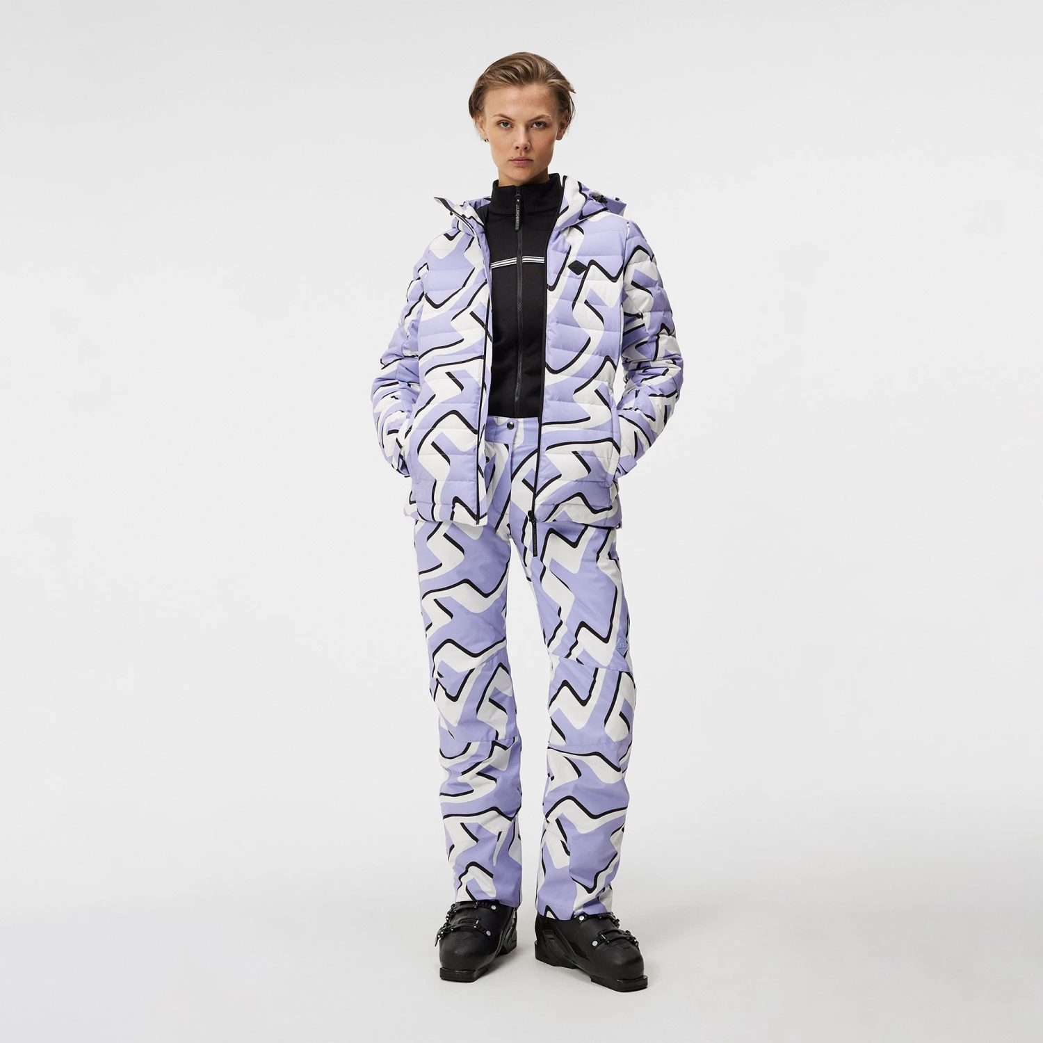 J.Lindeberg Thermic Down Printed Jacket Womens 4 J.Lindeberg Thermic Down Printed Jacket Womens - Image 2