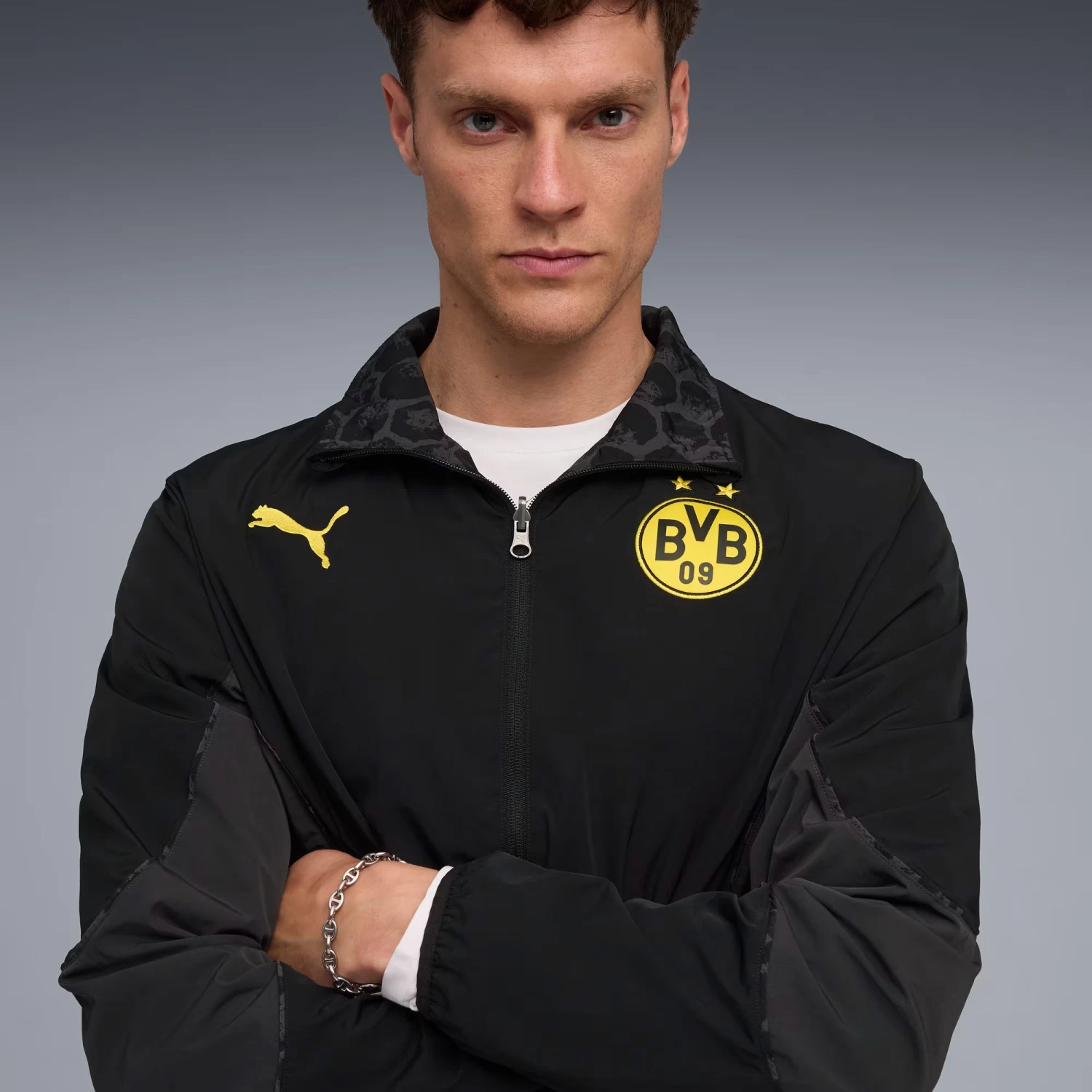 Puma Borussia Dortmund KS Club World Cup 25 Reversible Jacket 7 Puma Borussia Dortmund KS Club World Cup 25 Reversible Jacket - Image 5
