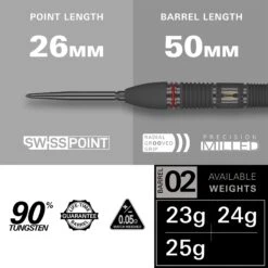 Scope 02 90% Tungsten - Swiss Point Steel Tip Darts -Sporting Goods Store 2 94384a3f 66d0 4c6e a694 7f25ff0d422b