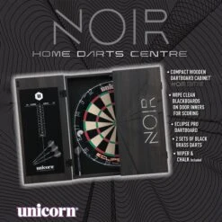 Unicorn Noir Home Darts Centre (Includes 2 Sets Of Darts) -Sporting Goods Store 2 9e089099 4e74 4668 b71b accff975e638