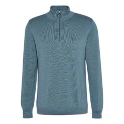 Cotton Half Zip Knitted Sweater -Sporting Goods Store 2 cce39450 e67c 46c1 b682 9167c0d69feb