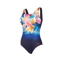 Zoggs Biarritz Scoopback Womens Swimsuit -Sporting Goods Store 2 daabb9ec 6acd 4fc7 986b a314fd68e84b