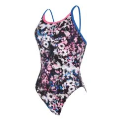 Zoggs Flowerbox Sprintback Swimsuit Womens -Sporting Goods Store 2 e2dba07a eecc 4365 8b9c 298f0b389bae
