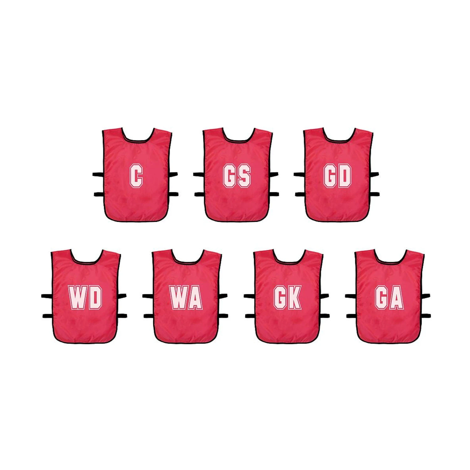 Precision Mesh Netball Training Bib (Pack Of 7) 3 Precision Mesh Netball Training Bib (Pack Of 7)