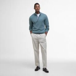 Cotton Half Zip Knitted Sweater -Sporting Goods Store 3 25a26b3d 34d2 4ac5 8bbe 6c3dd09a5dae