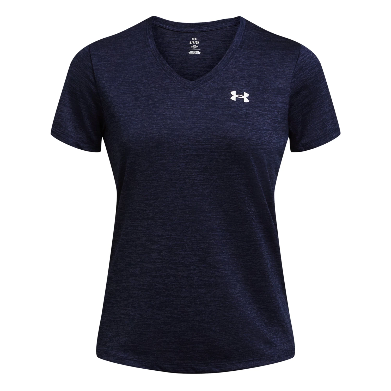 Under Armour UA Tech Short Sleeve V-Neck Twist Womens 5 Under Armour UA Tech Short Sleeve V-Neck Twist Womens - Image 3