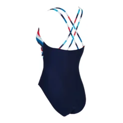 Zoggs Sea Marine Panel Crossback Swimsuit Womens -Sporting Goods Store 462400 SEMR SeamarinePanelCrossback 5