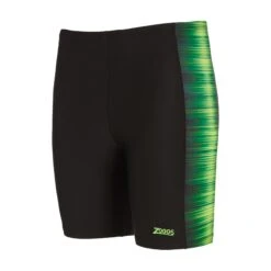 Zoggs Pipeline Green Panelled Mid Jammer Men's Swimming Shorts -Sporting Goods Store 462796 PIGN PipelineGreenPanelledMidJammer 1