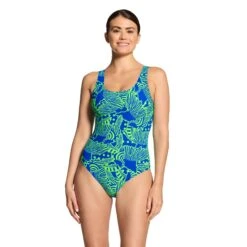 Zoggs Ecofeel Silver Lined Scoopback Swimsuit Womens -Sporting Goods Store 4 01171303 bdfc 43fc 94ad abac5a696674