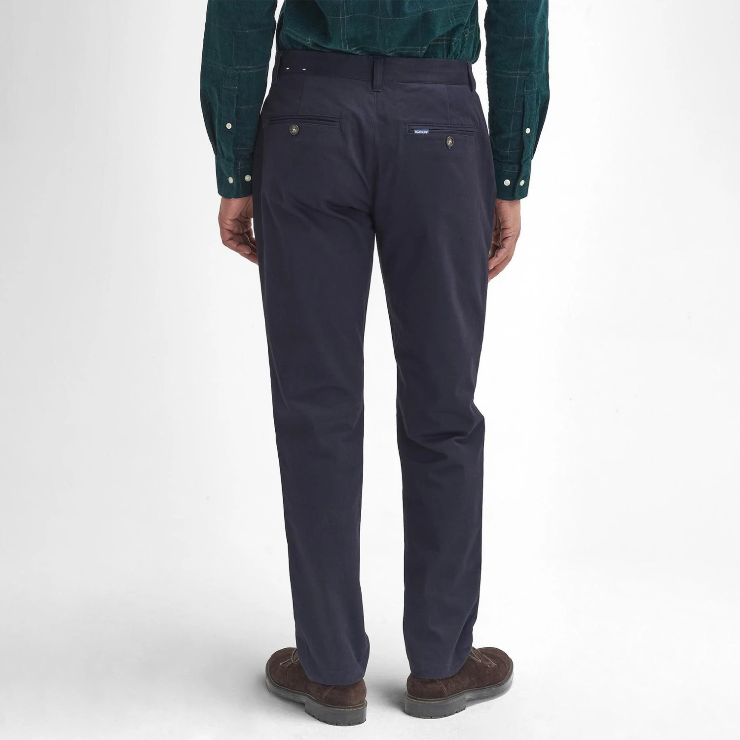 Sueded Sateen Slim Fit Trouser 4 Sueded Sateen Slim Fit Trouser - Image 2