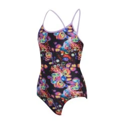 Zoggs Tentacool Sprintback Junior Swimsuit -Sporting Goods Store 4 29f596fe 4d25 495a 9e00 def4cdb34672