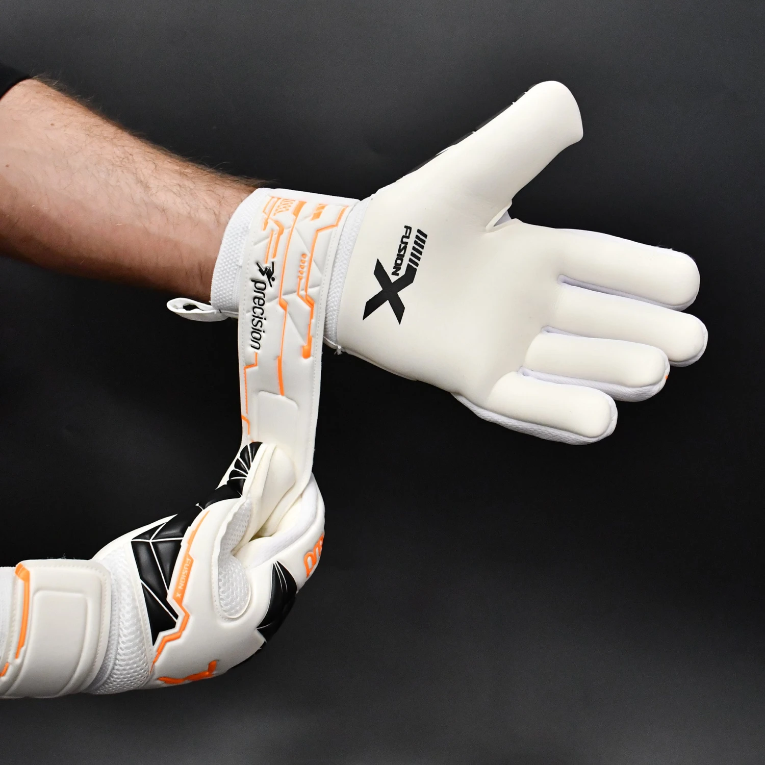 Junior Fusion X Negative GK Gloves 4 Junior Fusion X Negative GK Gloves - Image 2