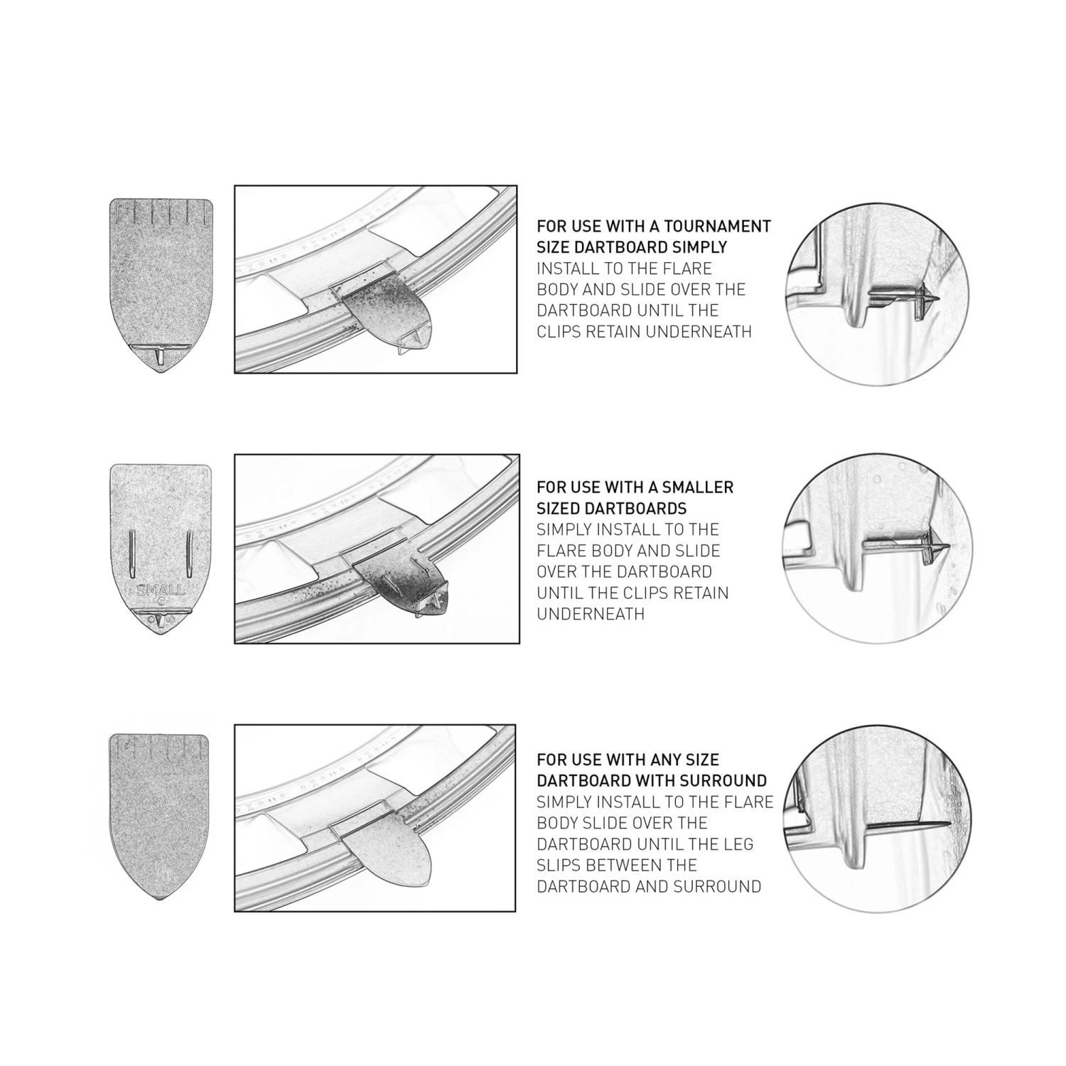 Unicorn Solar Flare LED Lighting Dartboard Surround 7 Unicorn Solar Flare LED Lighting Dartboard Surround - Image 5