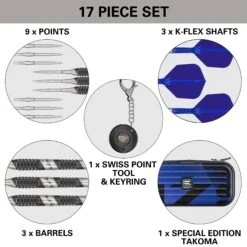 975 Ultra Marine 02 - 97.5% Tungsten - Swiss Point Steel Tip Darts -Sporting Goods Store 5 562f282a 863e 4279 b967 67a3aa1823a4