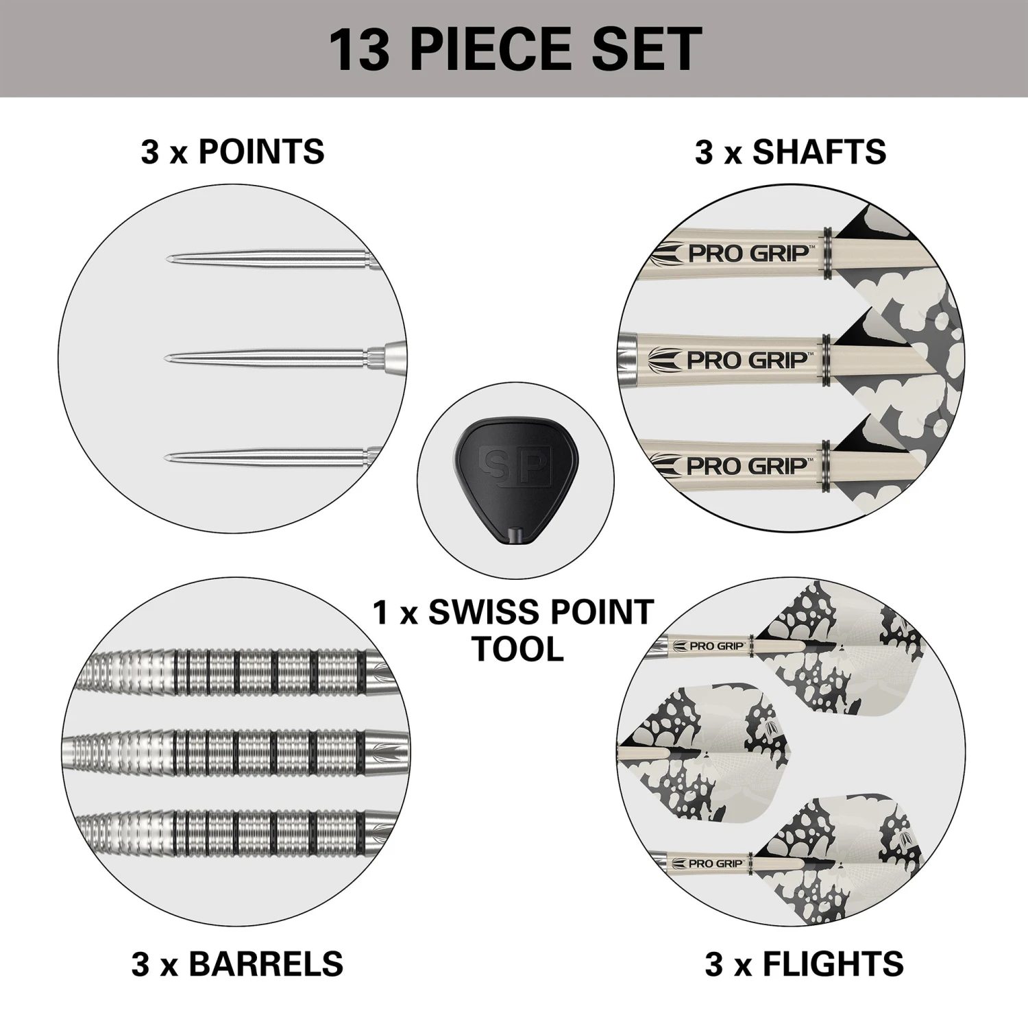 EXO 02 90% Tungsten - Swiss Point Steel Tip Darts 9 EXO 02 90% Tungsten - Swiss Point Steel Tip Darts - Image 7