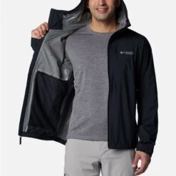 Columbia Ampli-Dry II Waterproof Hiking Shell Jacket -Sporting Goods Store 5 c3693a2e 4d30 449b a4de 01e2071019cd