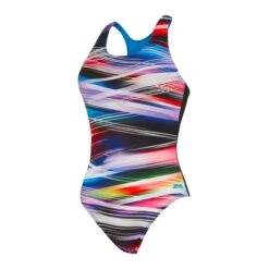 Zoggs Prism Geo Powerback Swimsuit Womens -Sporting Goods Store 5 d48cf83b 2571 4f12 81c3 7bc1da76e62e