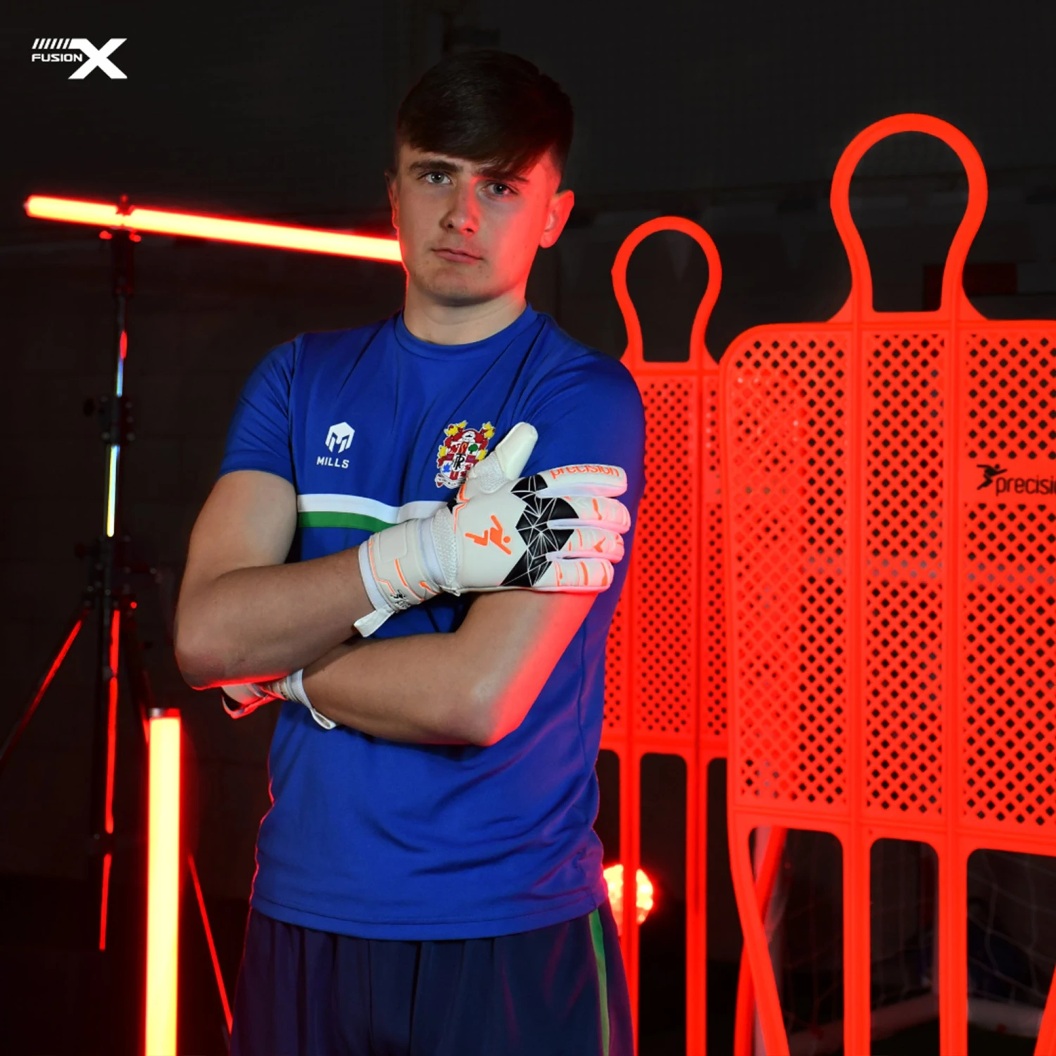 Junior Fusion X Negative GK Gloves 5 Junior Fusion X Negative GK Gloves - Image 3