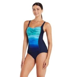 Zoggs Honor Ruched Front Swimsuit -Sporting Goods Store 6 23fde2e8 6b30 48bd b6e4 d595c2ceddff