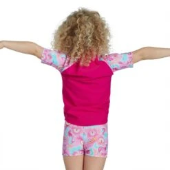 Speedo TODDLERS SHORT SLEEVE PRINTED UNICORN RASH TOP SET -Sporting Goods Store 8 11882H125 X5