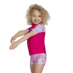 Speedo TODDLERS SHORT SLEEVE PRINTED UNICORN RASH TOP SET -Sporting Goods Store 8 11882H125 X6