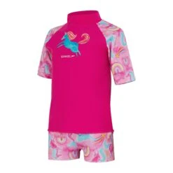 Speedo TODDLERS SHORT SLEEVE PRINTED UNICORN RASH TOP SET -Sporting Goods Store 8 11882H125 Y1