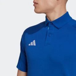 ADIDAS TIRO 23 COMPETITION COTTON POLO -Sporting Goods Store HU1342 7 APPAREL OnModel DetailView1 grey