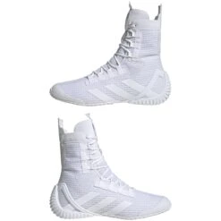 ADIDAS Speedex 23 Boxing Boots 19 ADIDAS Speedex 23 Boxing Boots -Sporting Goods Store IH2735 10 FOOTWEAR Photography MirroredPairView white
