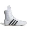 ADIDAS Box Hog 2 Boxing Boots 2 ADIDAS Box Hog 2 Boxing Boots -Sporting Goods Store JQ9162 1 FOOTWEAR Photography SideLateralCenterView white