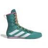 ADIDAS Box Hog 4 Boxing Boots -Sporting Goods Store JR5382 1 FOOTWEAR Photography SideLateralCenterView white