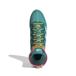 ADIDAS Box Hog 4 Boxing Boots -Sporting Goods Store JR5382 3 FOOTWEAR Photography TopPortraitView white