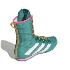 ADIDAS Box Hog 4 Boxing Boots -Sporting Goods Store JR5382 7 FOOTWEAR Photography BackLateralTopView white